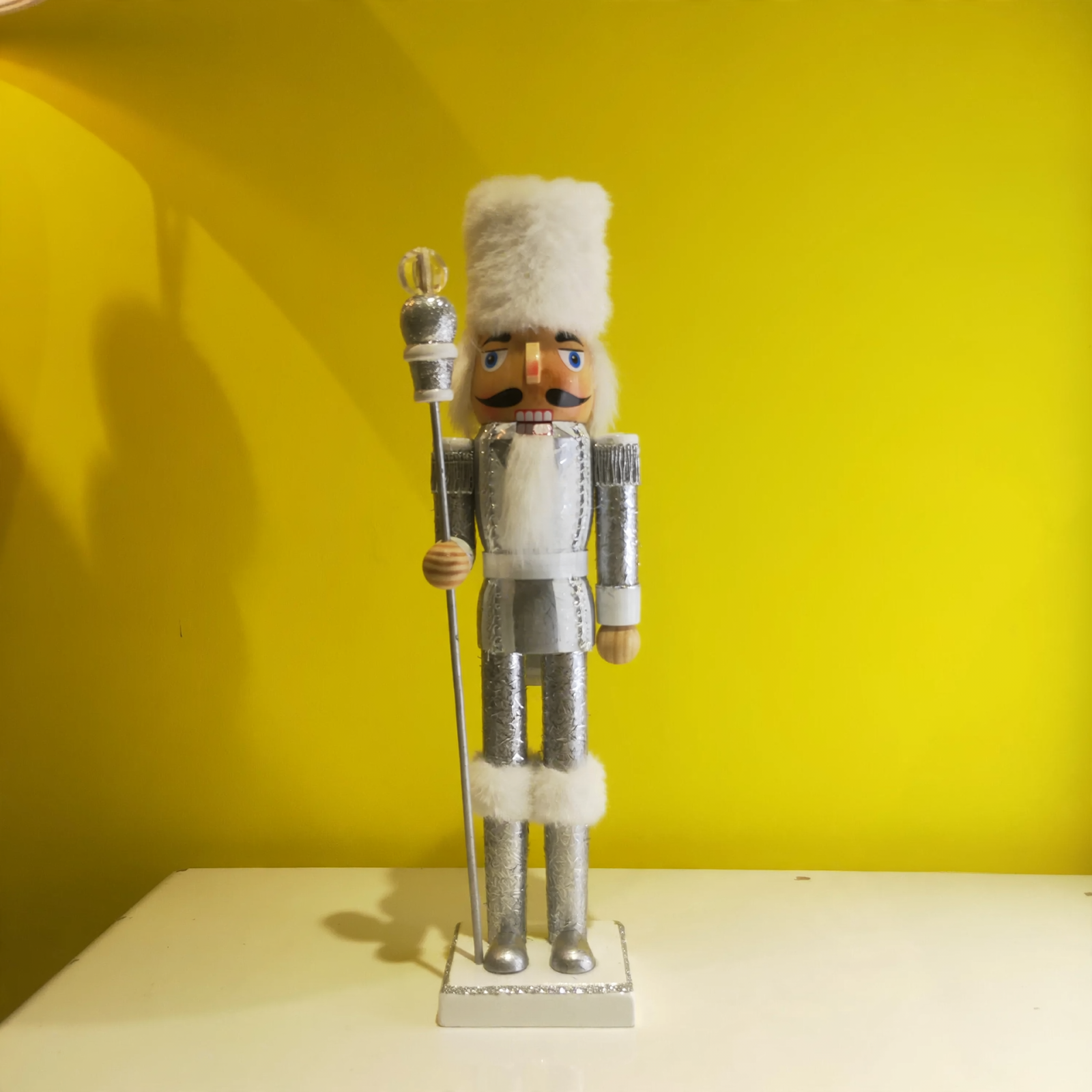 Christmas Nutcracker made of wood, 38 cm, festive decoration
