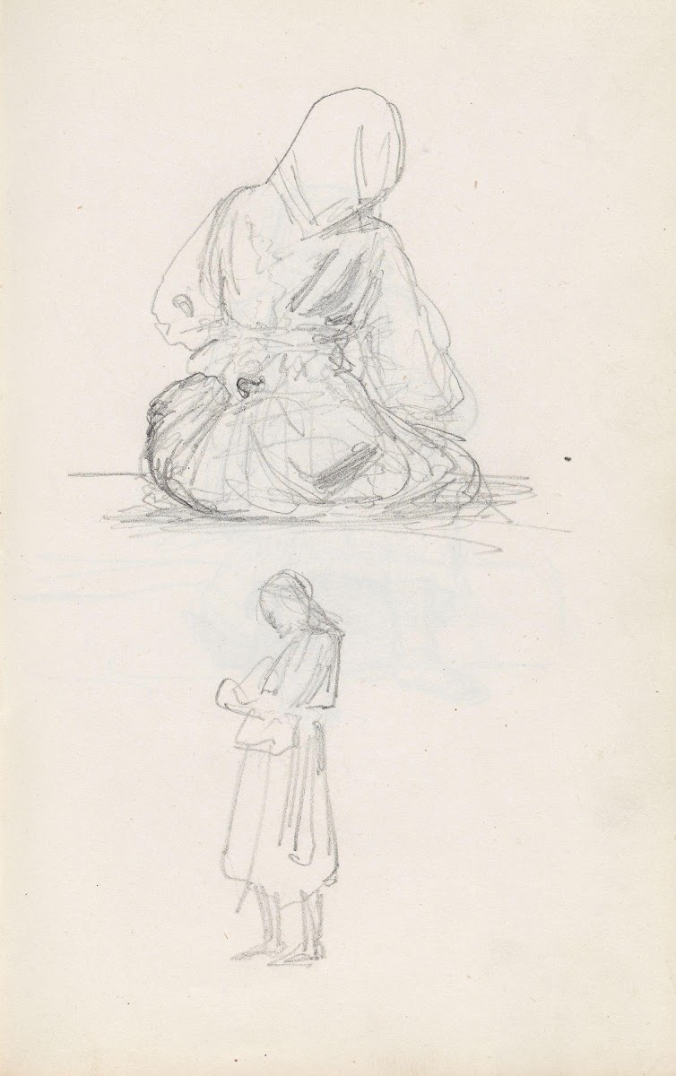 Two studies of women Between 1844 and 1854