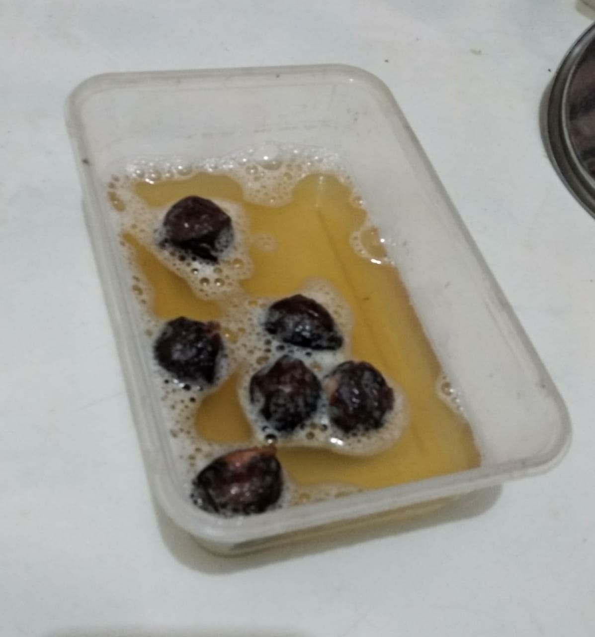 Lerak Soap to wash dishes. Lerak natural detergent, Lerak traditional detergent, Traditional detergent to wash batik clothes. CarbonEthics Indonesia