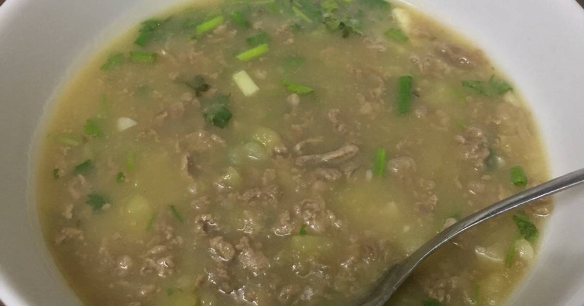 Súp thịt bò khoai tây