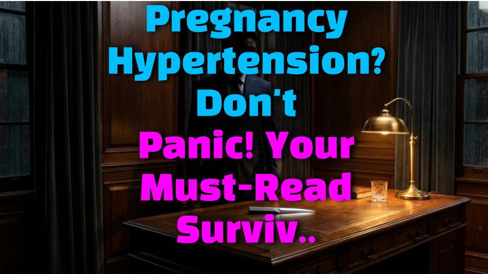Pregnancy Hypertension? Dont Panic! Your Must-Read Survival Guide