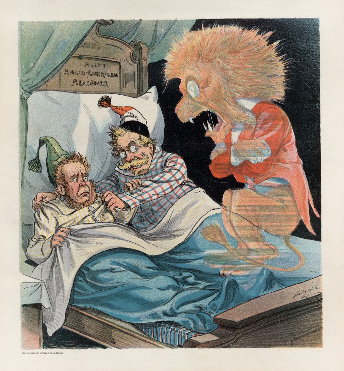Politics makes strange bedfellows 1899