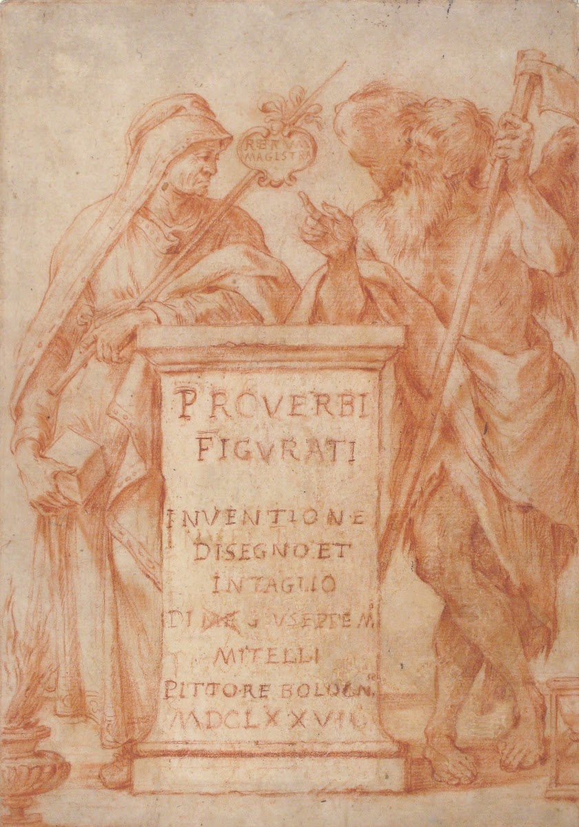 Allegorical Figures of Experience and Time 1677