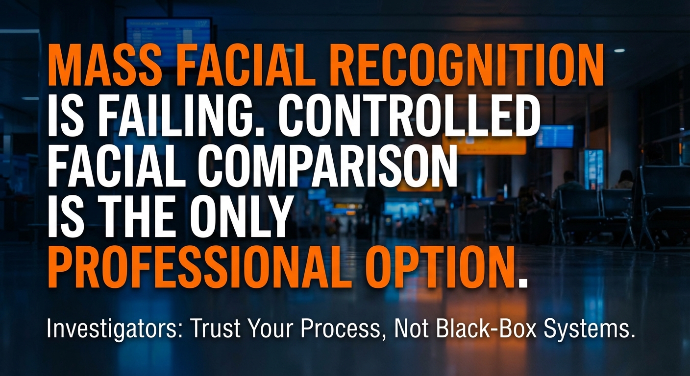 Mass Facial Recognition Is Failing. Here's What Investigators Should Do Instead.