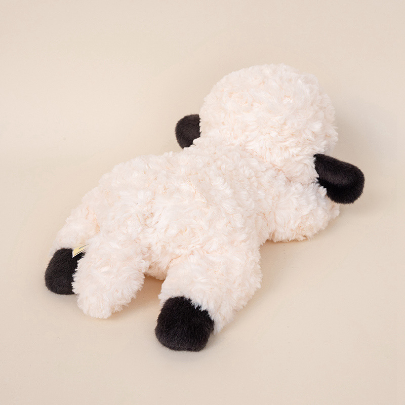 Plush sheep, comfort doll, cuddly toy