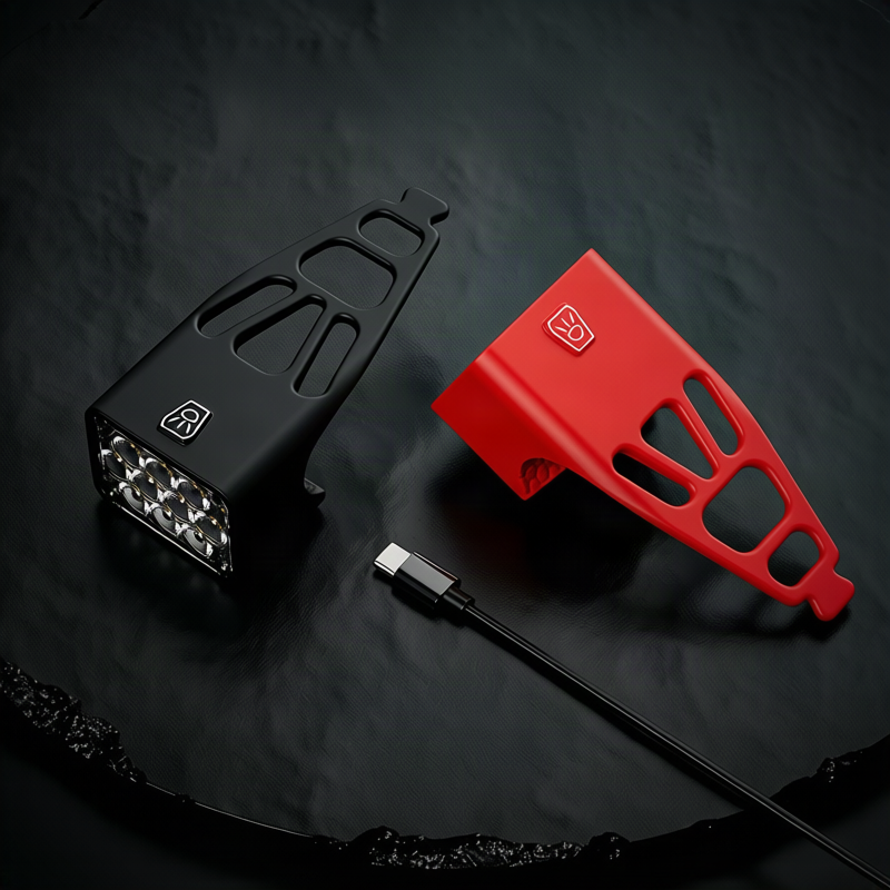 Bike light set with USB charging