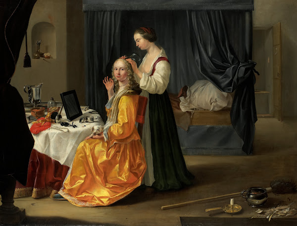 Lady at Her Toilet c 1650 1660