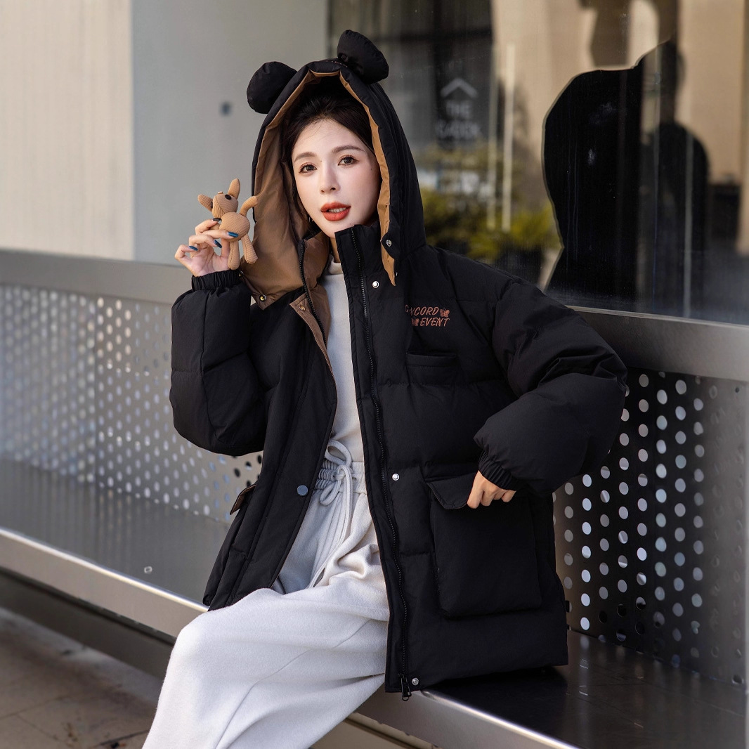 Mid-length Women's Plus Size Down Coat