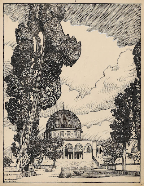 The Omar Mosque in Jerusalem 1885 1929