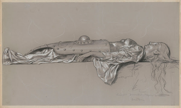 Design for Brunhilds costume 1896