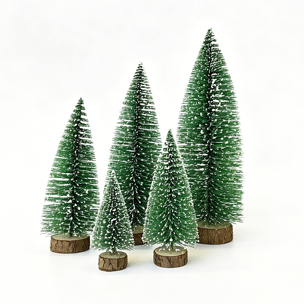 Mini-Weihnachtsbaum mit Schnee-Effekt