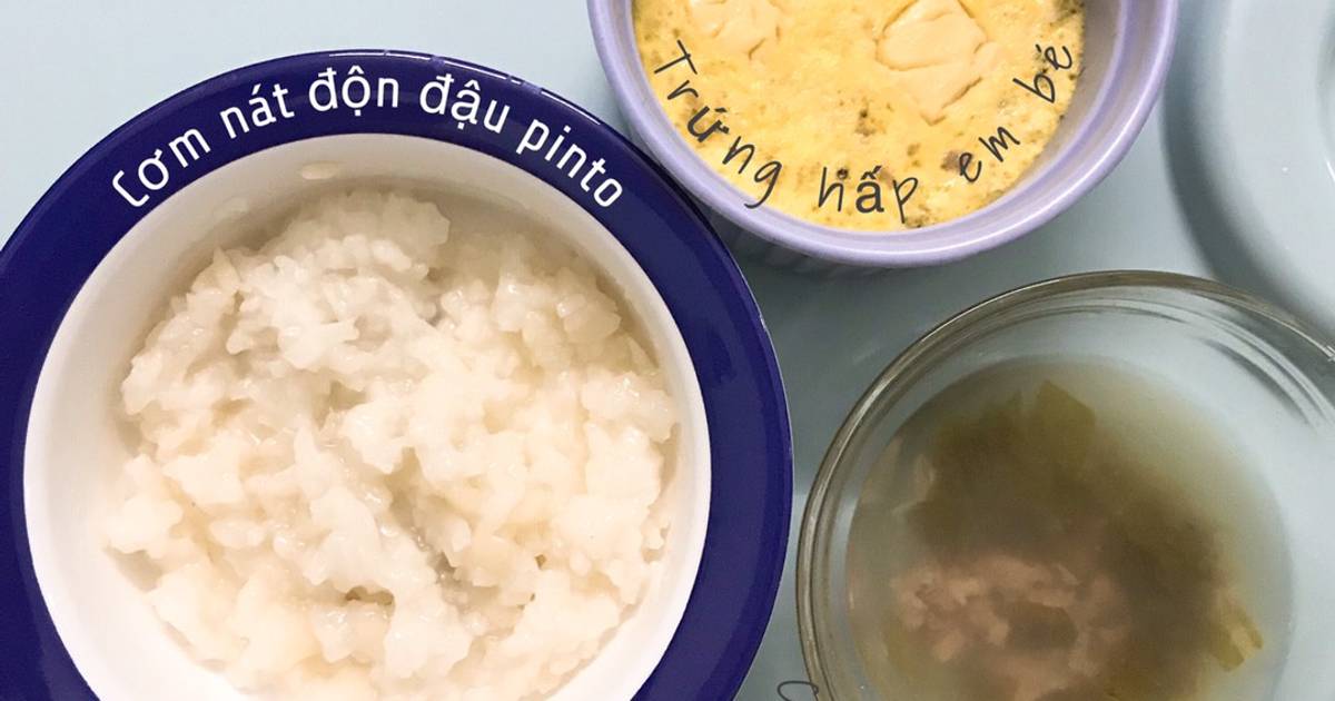 Trứng hấp em bé