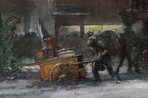 Fourteenth St at Christmas time 1904