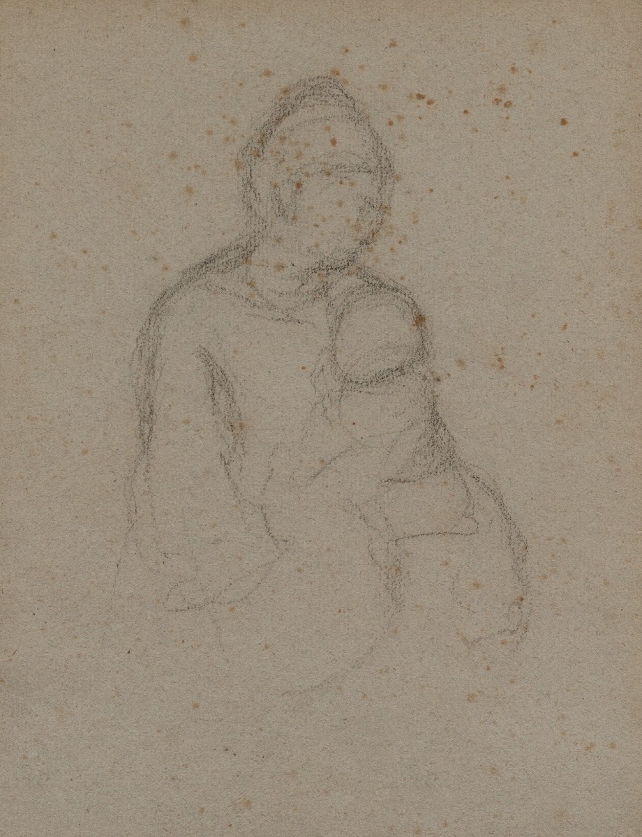 Mother and Child recto 1870s
