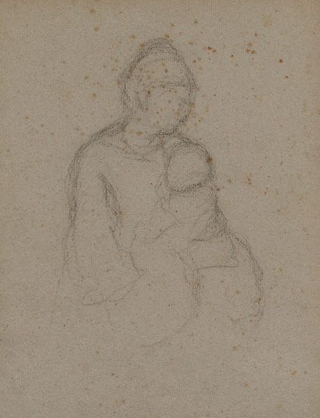 Mother and Child recto 1870s