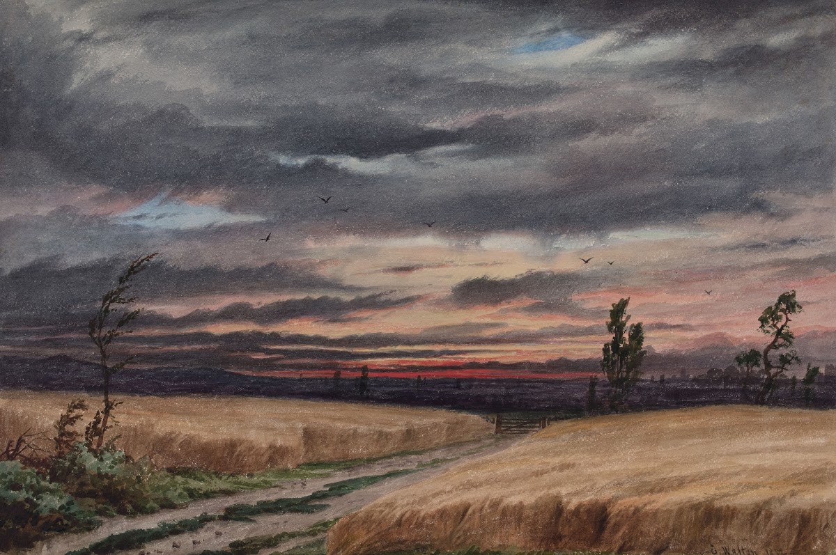 Field Near Cofton 1850 1880
