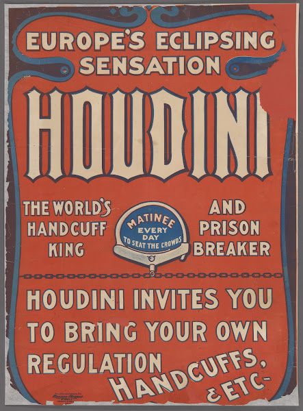 Europes eclipsing sensation Harry Houdini the worlds handcuff king and prison br