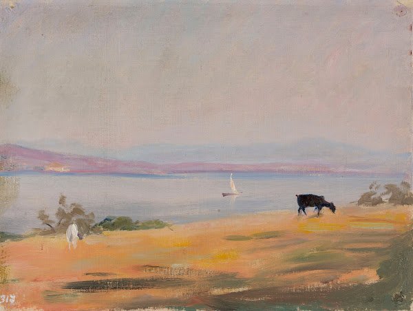 Seaside From the journey to Constantinople 1893