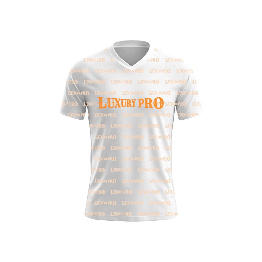 AOP MEG Children's Raglan Sleeve V-Neck Football Jersey