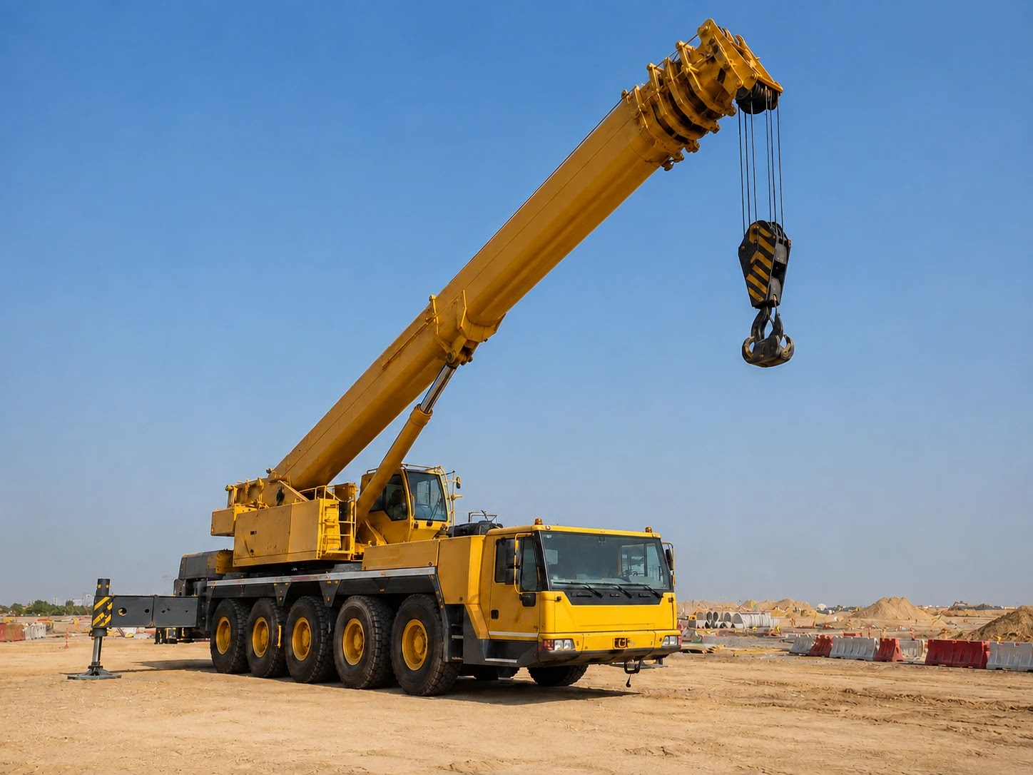 Mobile Hydraulic Cranes & High-Rise Operations