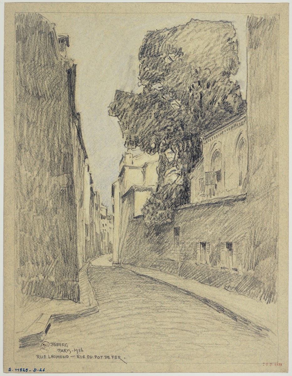 Rue Lhomond et rue du Pot de Fer 1926