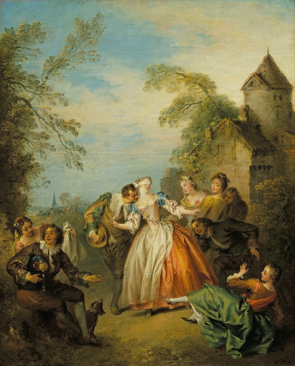 Le colin maillard Blind Mans Buff c1730 1733