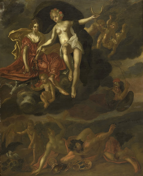 Diana and Virtus Punish Venus and Bacchus 1694