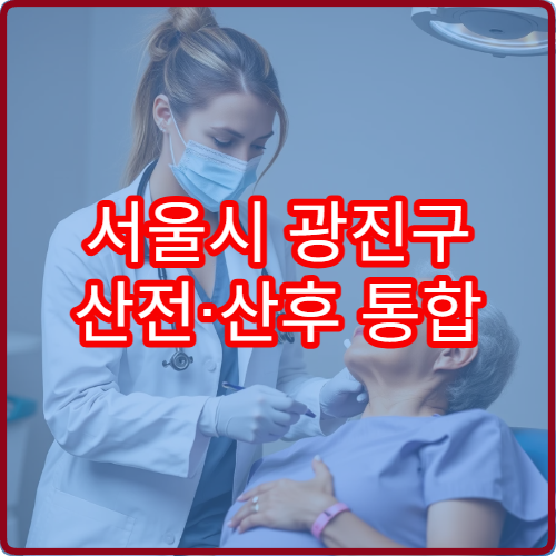 서울시 광진구 산전·산후 통합 검진과 여성 건강 관리 프로그램 운영 병원