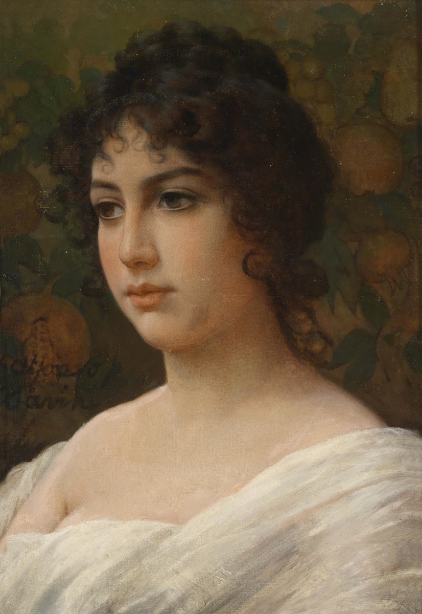 Mädchenportrait by 1908