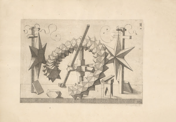 Perspectiva Corporum Regularium Perspective of regular solids Pl43 1568