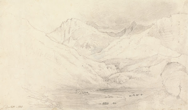 The Valley of Nant Ffrancon Caernarvonshire 1802