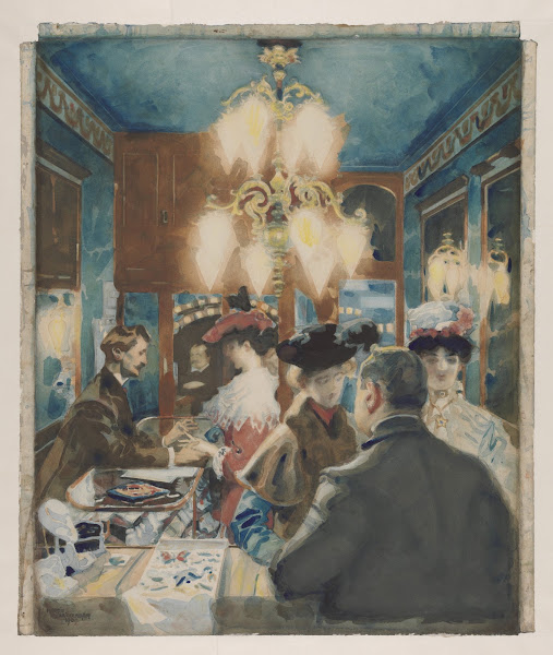 Bij den Juwelier 1909