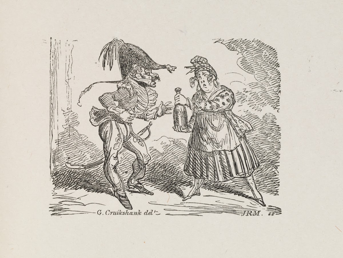 Illustrations for The Universal songster Pl10 1825