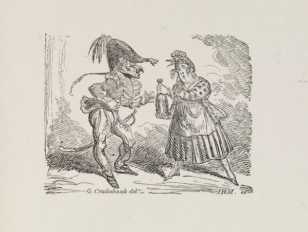 Illustrations for The Universal songster Pl10 1825