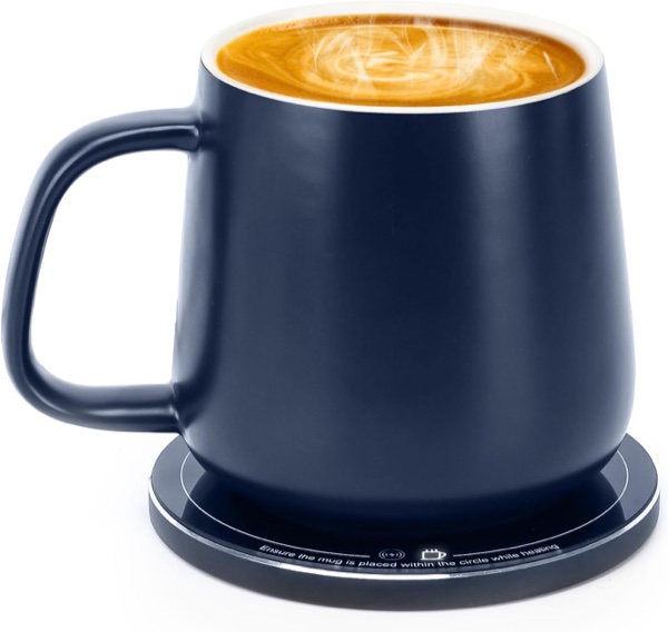 Glowstone Taza Cerámica Autocalentable sin Botones