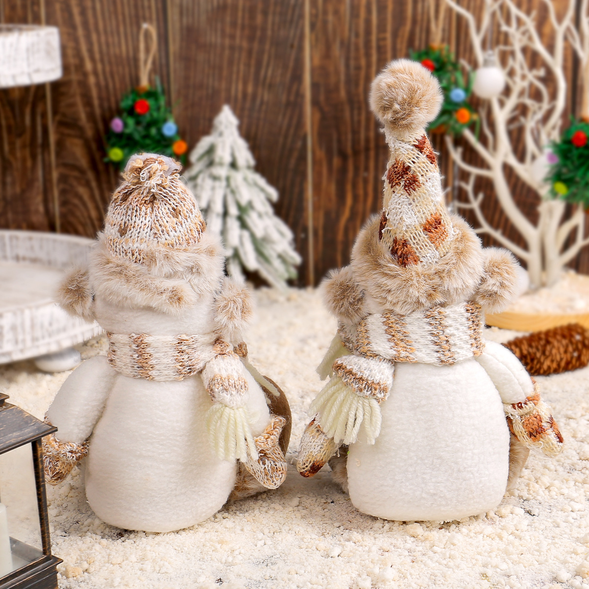 Weihnachts-Wichtel aus Strick, verschiedene Ausführungen