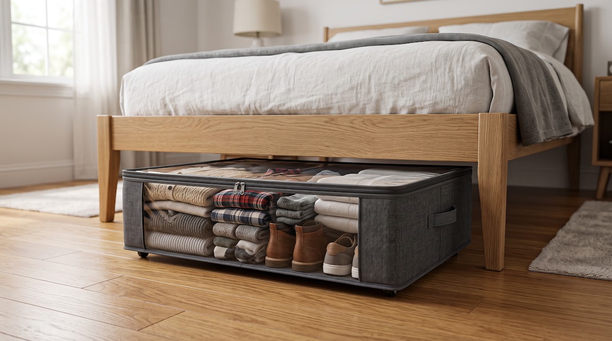 Best Under Bed Storage Bins for Bedrooms (2026) - BEST PREMIUM — IN CONTEXT