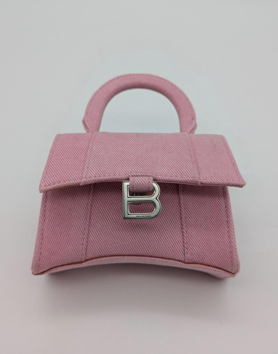 Balenciaga Borsetta Hourglass Mini Rosa