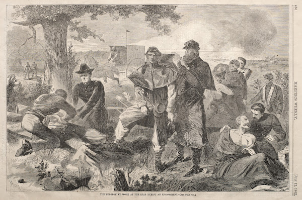 The Surgeon at Work at the Rear during an Engagement 1862