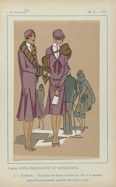 Création Anna Madeleine Et Madeleine  Cocktail 1925