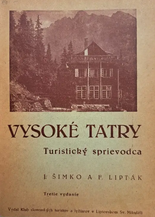 Vysoké Tatry turistický sprievodca