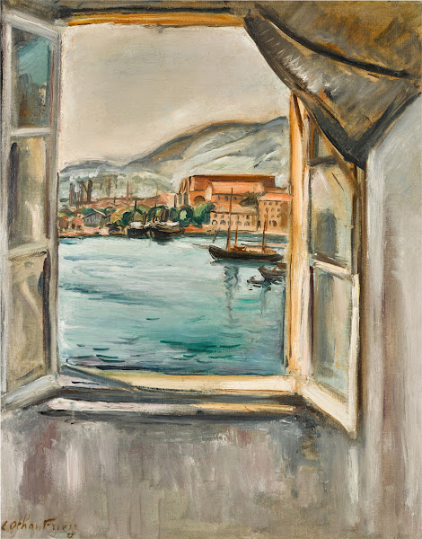 La fenêtre sur le port de Toulon 1927
