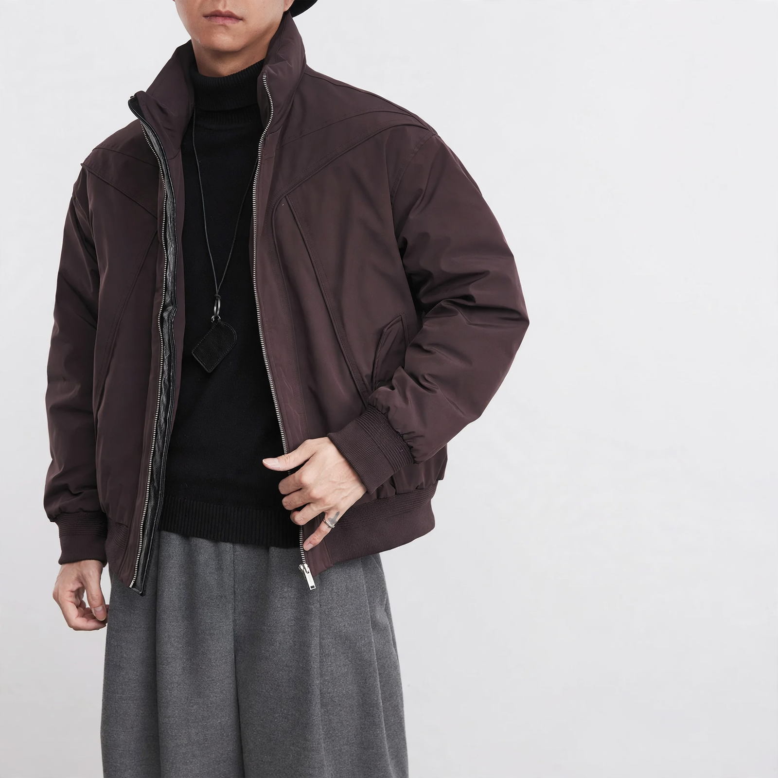 Men's Down Jacket, Urban Style, Durable