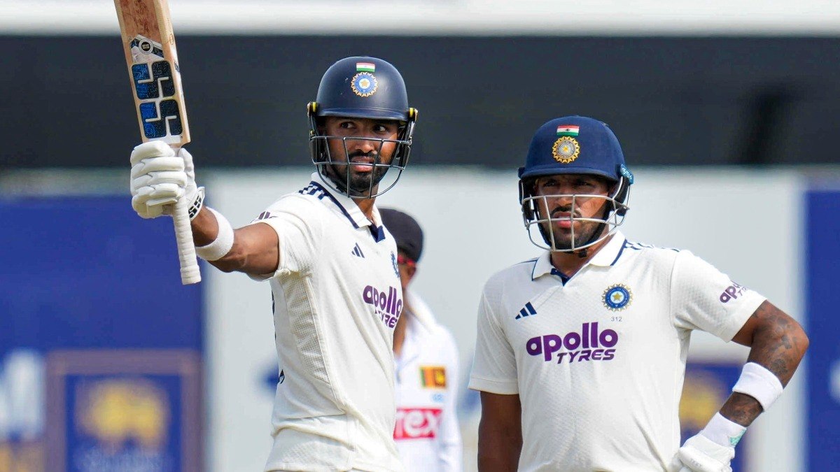 Padikkal, Jurel Steer India to Dominance on Rain-Hit Day 2