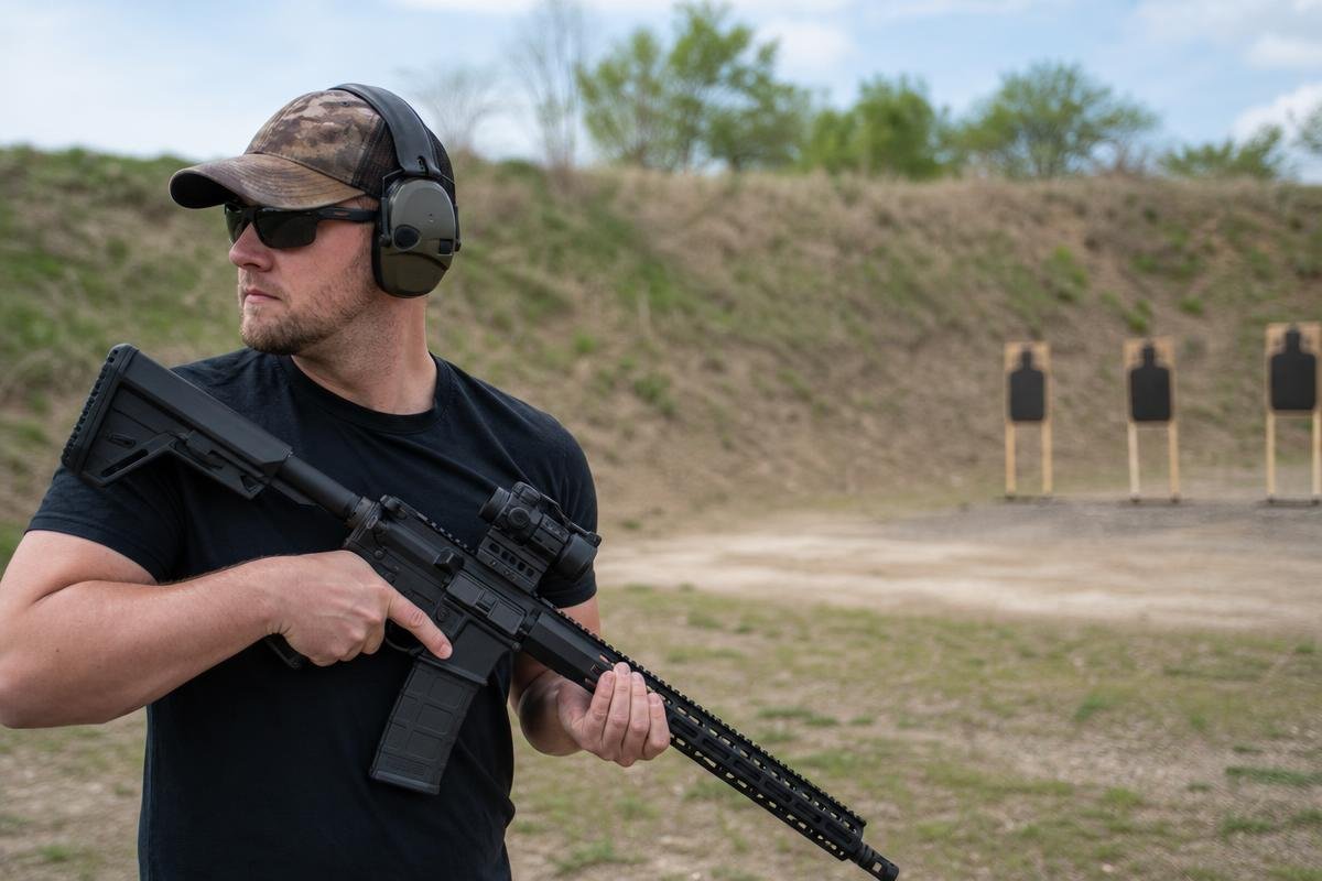 AR-15 safety response to a rifle malfunction