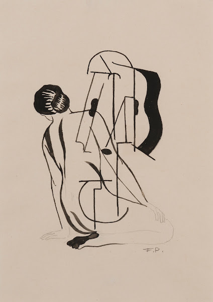 Sans titre ou Nu à la guitare circa 1922
