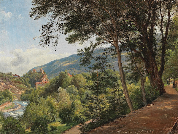 Motiv aus Meran A Scene in Meran