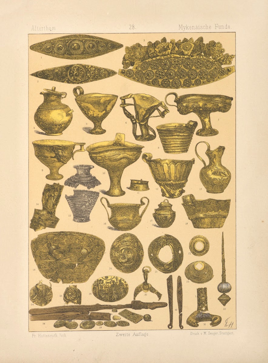 Mykenäische Funde 1884