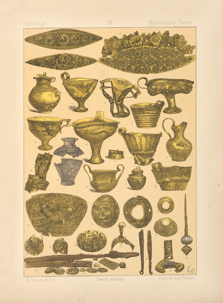 Mykenäische Funde 1884