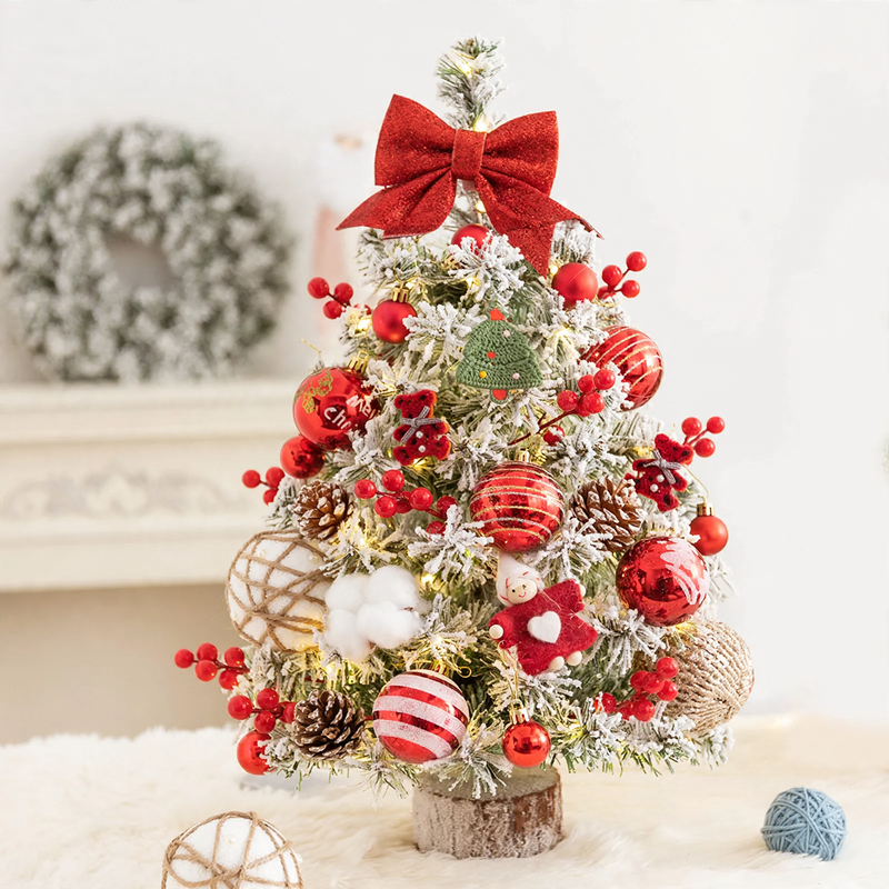 Künstlicher Tisch-Weihnachtsbaum mit Beleuchtung